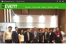 Tablet Screenshot of devent.com.vn